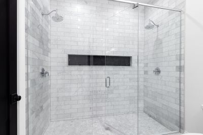 Completed Shower Setup